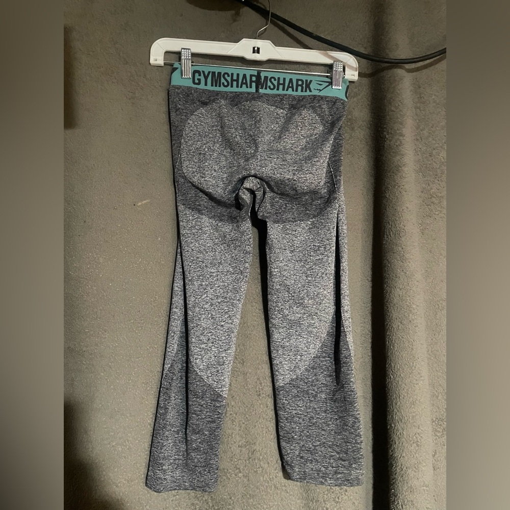 Grey and blue GYMSHARK leggings